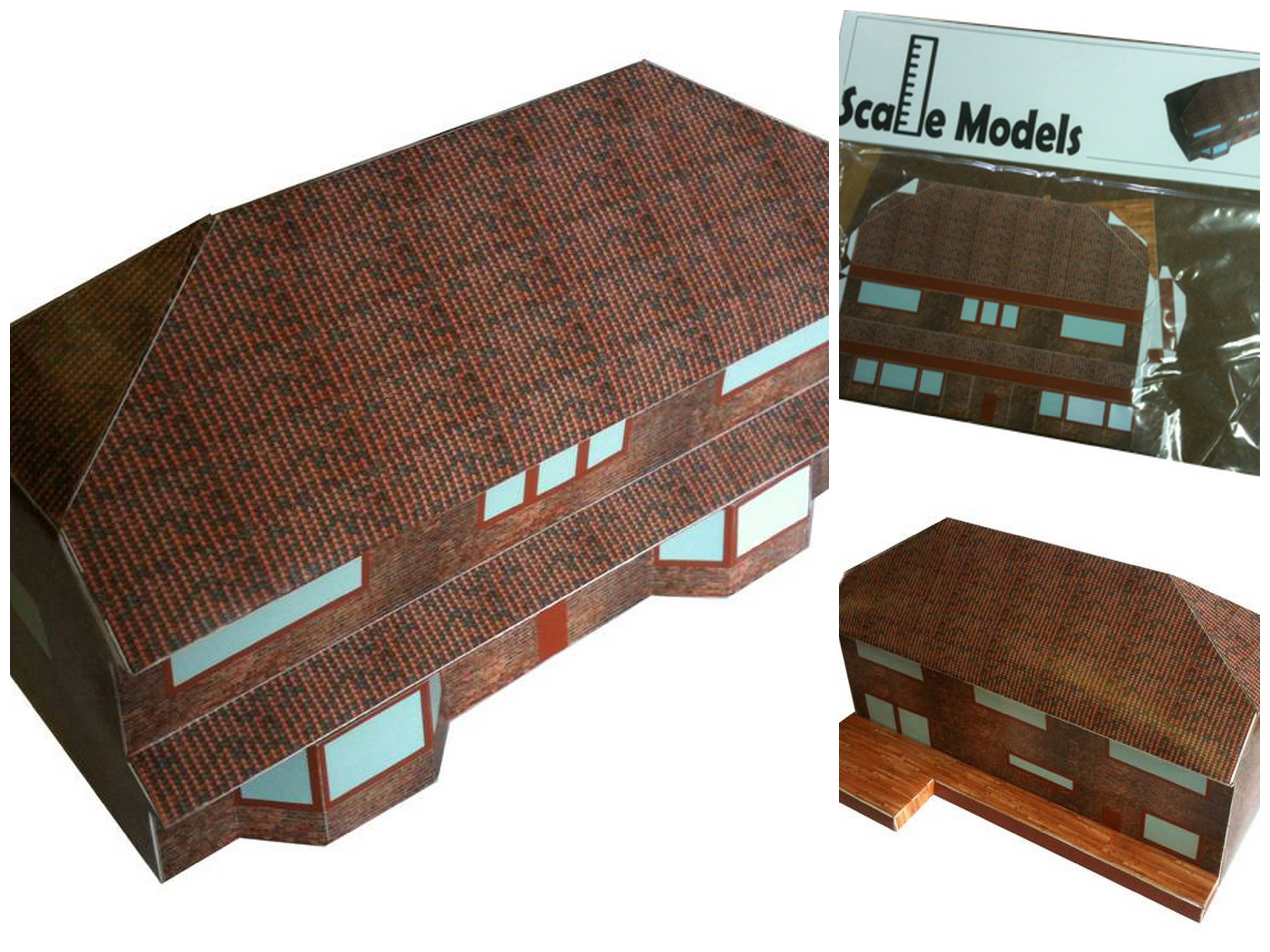 Pictures of my GCSE Graphic Product Scale House Model Kit